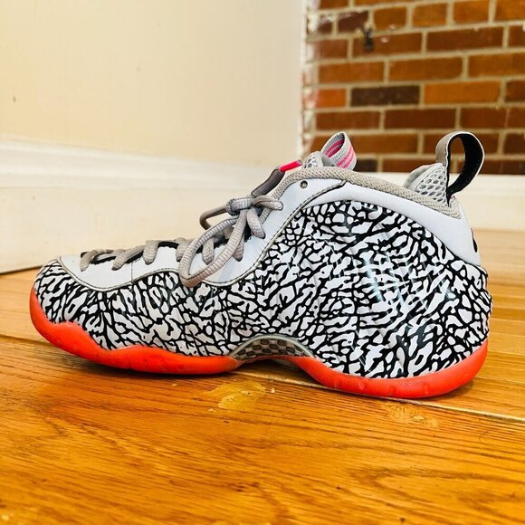 Nike Air Foamposite Pro PRM Elephant Print size 7 616750-002 OG Worn Once - Picture 2 of 16
